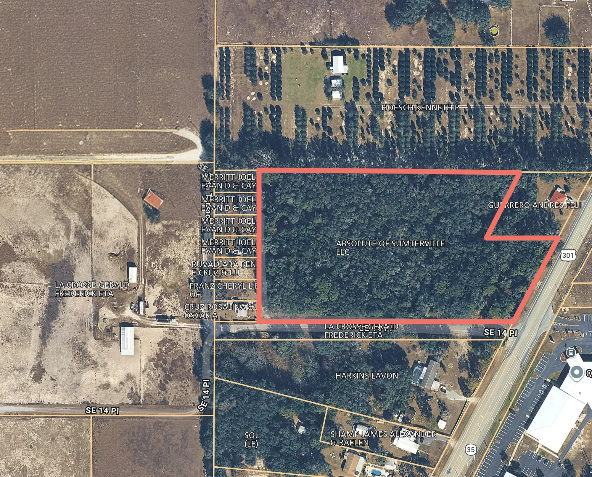 Sumterville — 1278 US 301